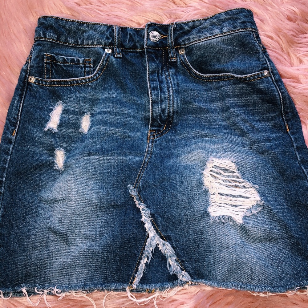 Denim skirt